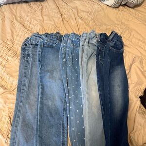 Set of Blue Denim Jeans